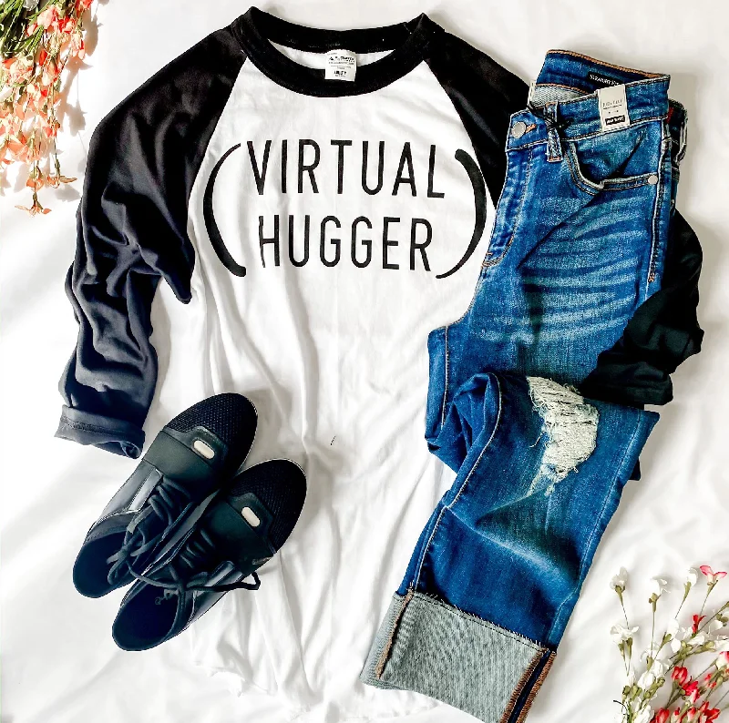 (Virtual Hugger) Baseball Tee CLOSEOUT**