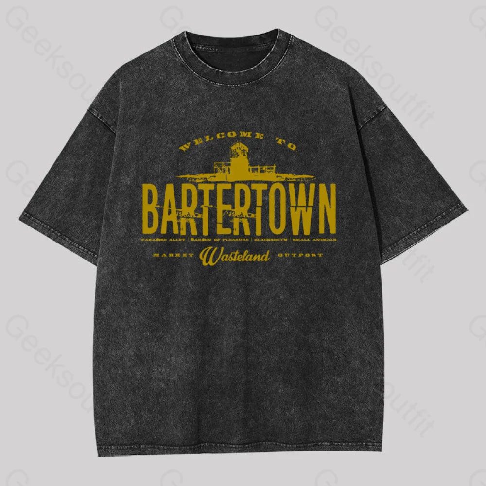 Mad Max Bartertown Geek Washed T-shirt