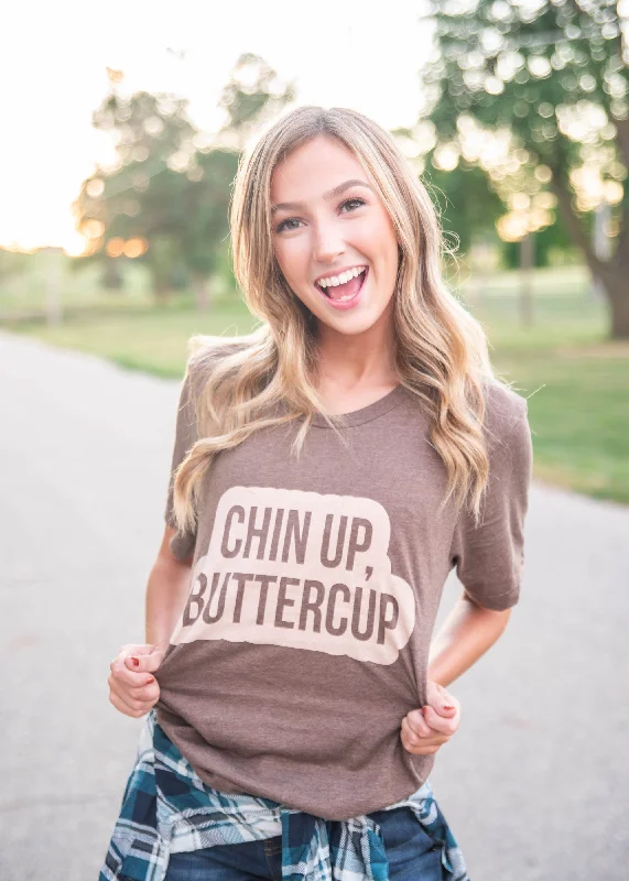 Chin Up Buttercup Graphic T-Shirt** - Final Sale