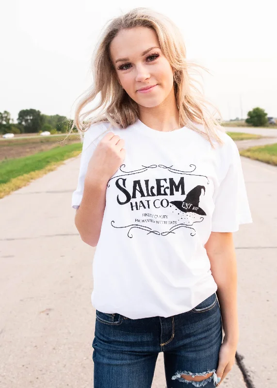 Salem Hat Co Graphic T-shirt - White** - Final Sale