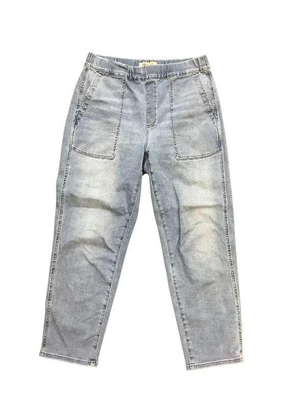 Jeans Straight By Madewell In Blue Denim, Size: S