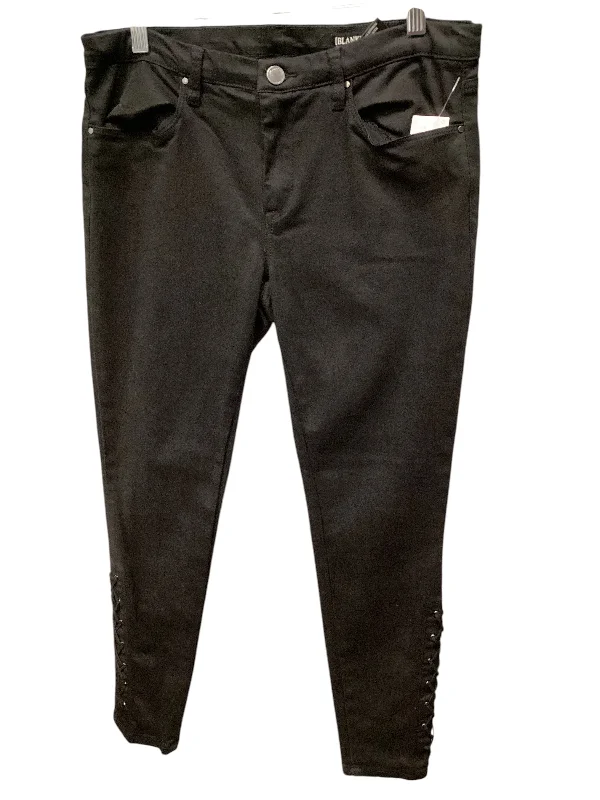 Jeans Skinny By Blanknyc In Black Denim, Size: 10