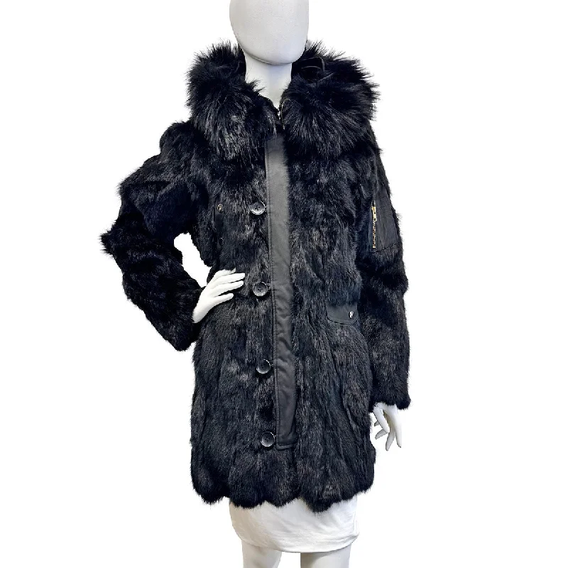 Adrienne Landau Fur Coat