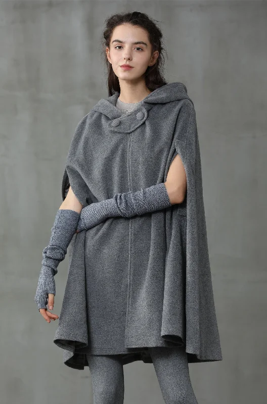 The New Yorker | Hooded Cashmere Cape