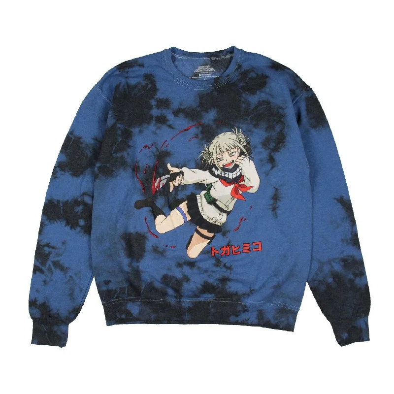 My Hero Academia Women's League of Villains Himiko Toga Blood Tie-Dye Pullover Sweatshirt