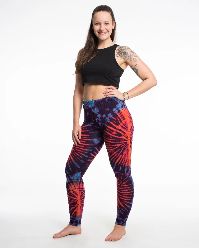 Womens Tie Dye Yoga Leggings