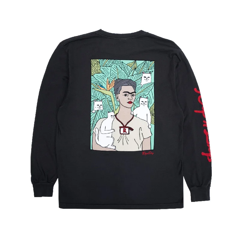 Nermal Portrait L/S (Vintage Black)