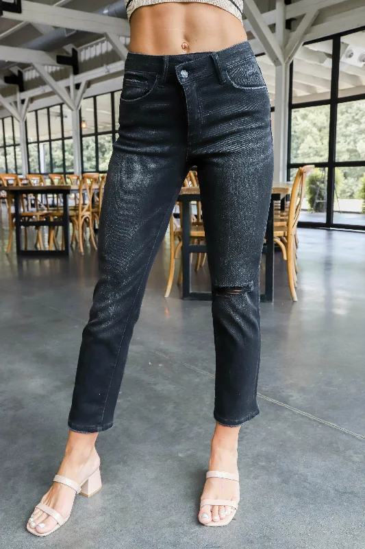 Whitney High Rise Crop Jeans, Well-Behaved