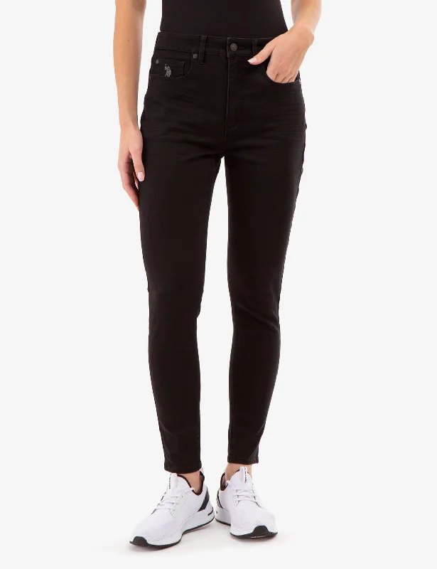 HIGH RISE SUPER SKINNY JEGGING