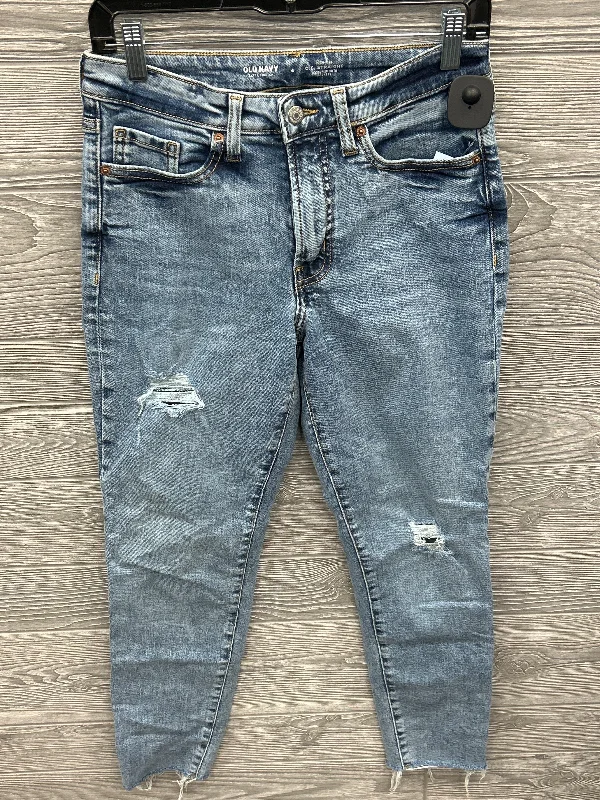 Jeans Straight By Old Navy In Blue Denim, Size: 4