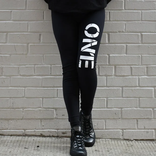 ON1E THIGH LOGO LEGGINGS