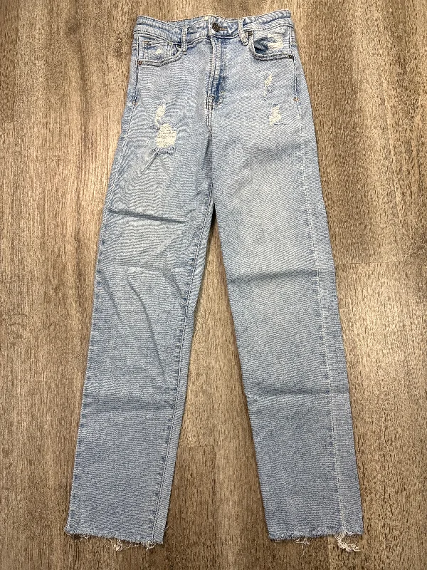 Jeans Straight By Hidden In Blue Denim, Size: 0