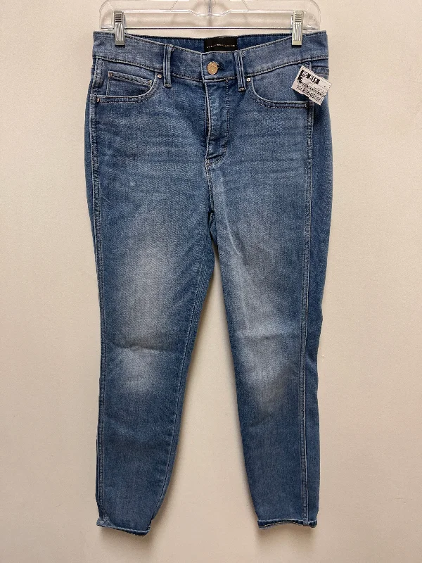 Jeans Skinny By White House Black Market In Blue Denim, Size: 6