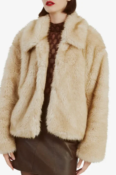 SARISSA FAUX FUR JACKET