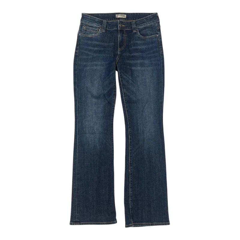 Jeans Boot Cut By Kut In Blue Denim, Size:6