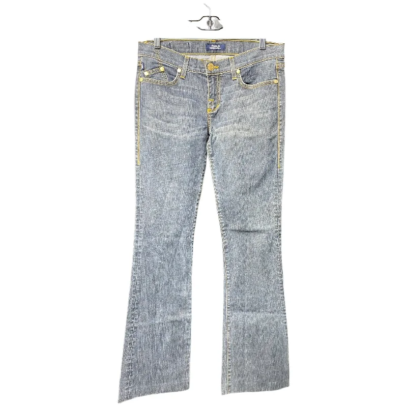 Jeans Boot Cut By Rock And Republic In Grey Denim, Size: 6