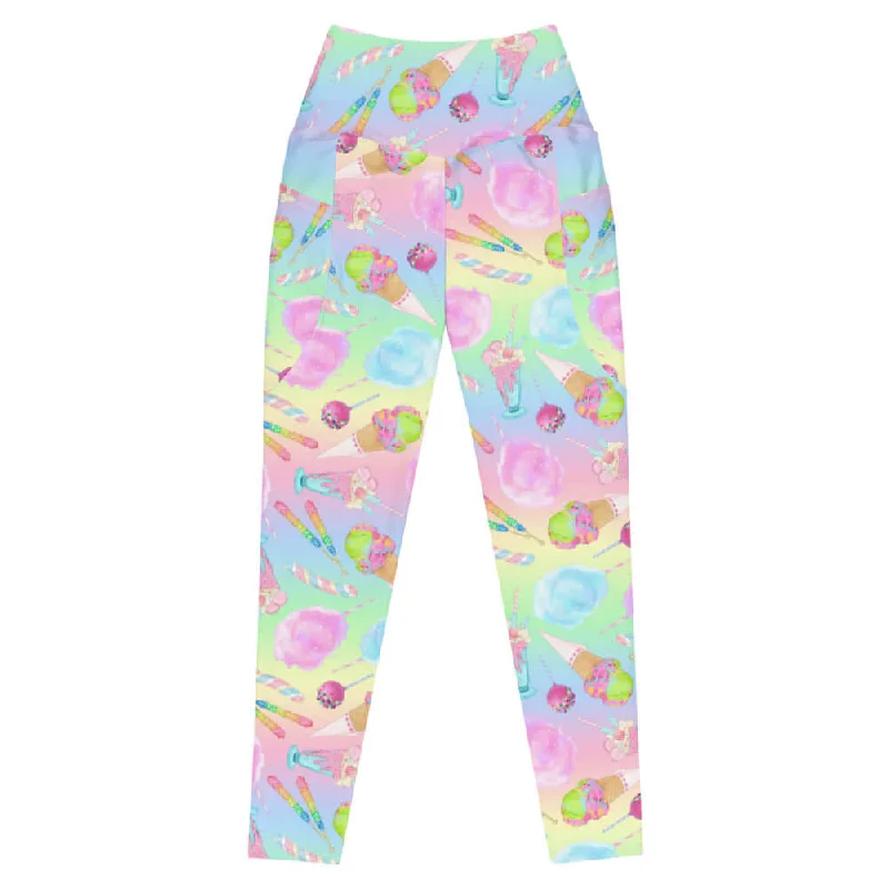 Premium Rainbow Candy Leggings