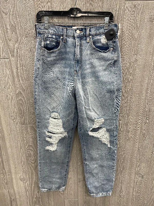 Jeans Straight By Clothes Mentor In Blue, Size: 4