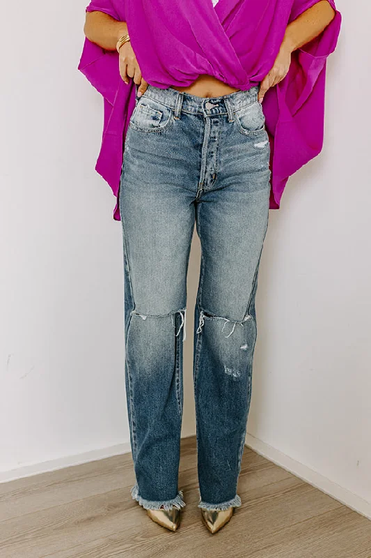 The Bounty High Waist Distressed Jean