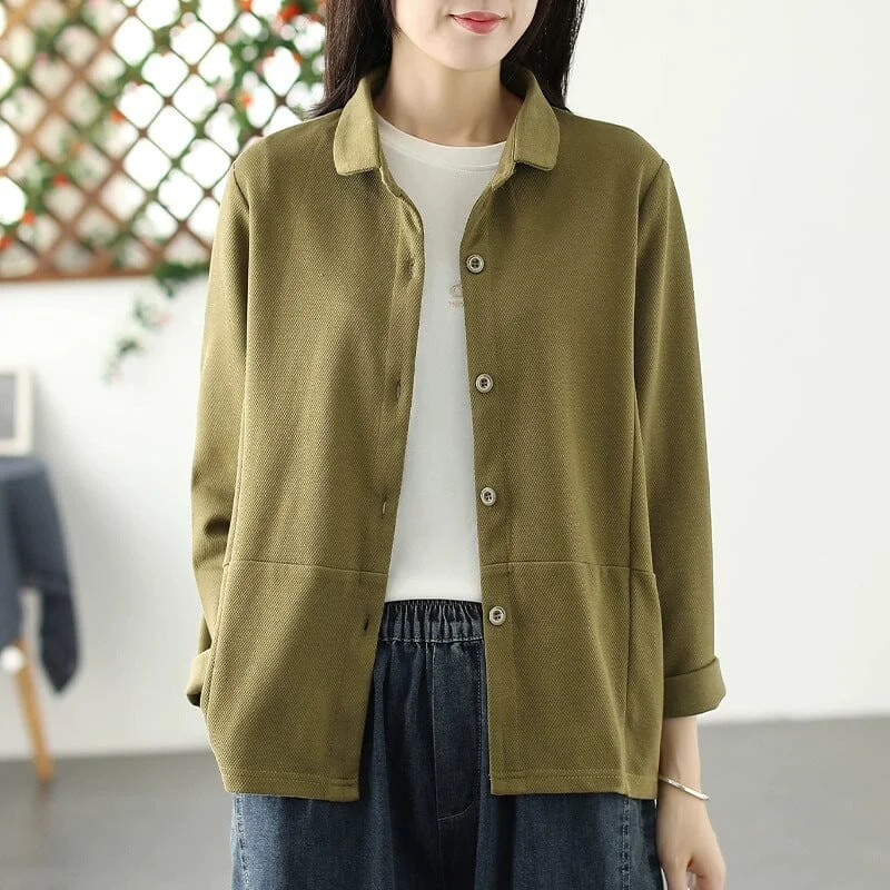 Autumn Casual Fashion Cotton Loose Jacket