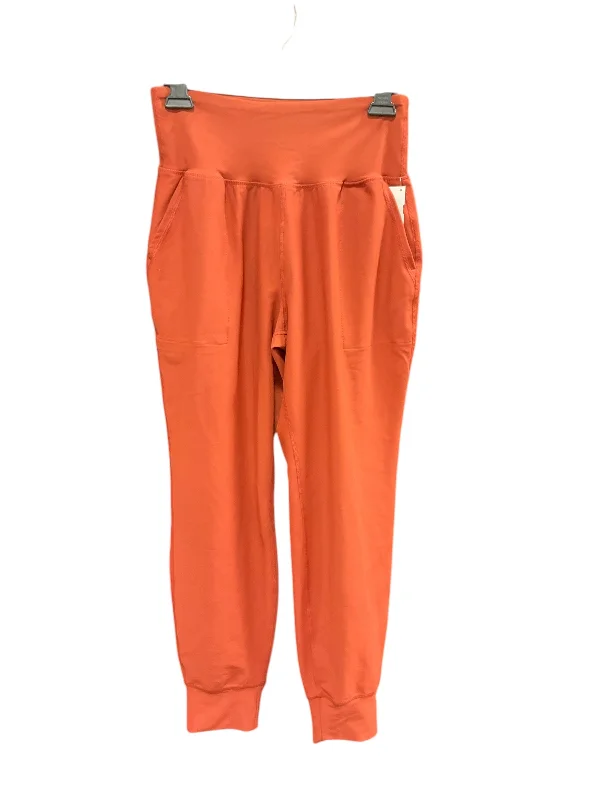 Athletic Leggings By Old Navy In Orange, Size: M